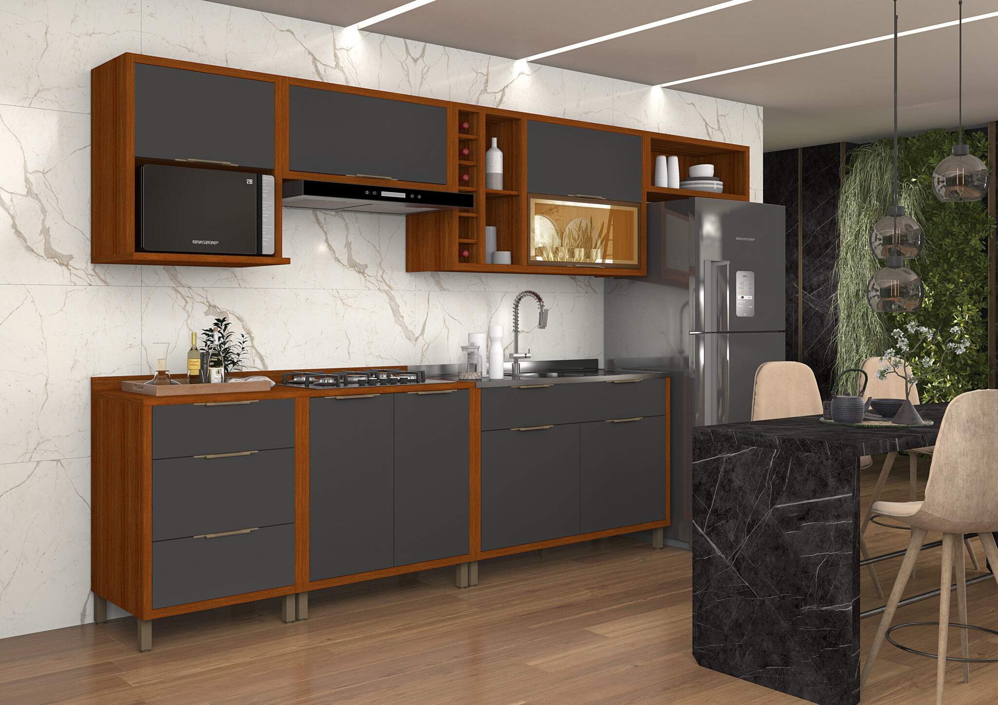 Baroneza 3,42 cinamomo-grafite reflecta