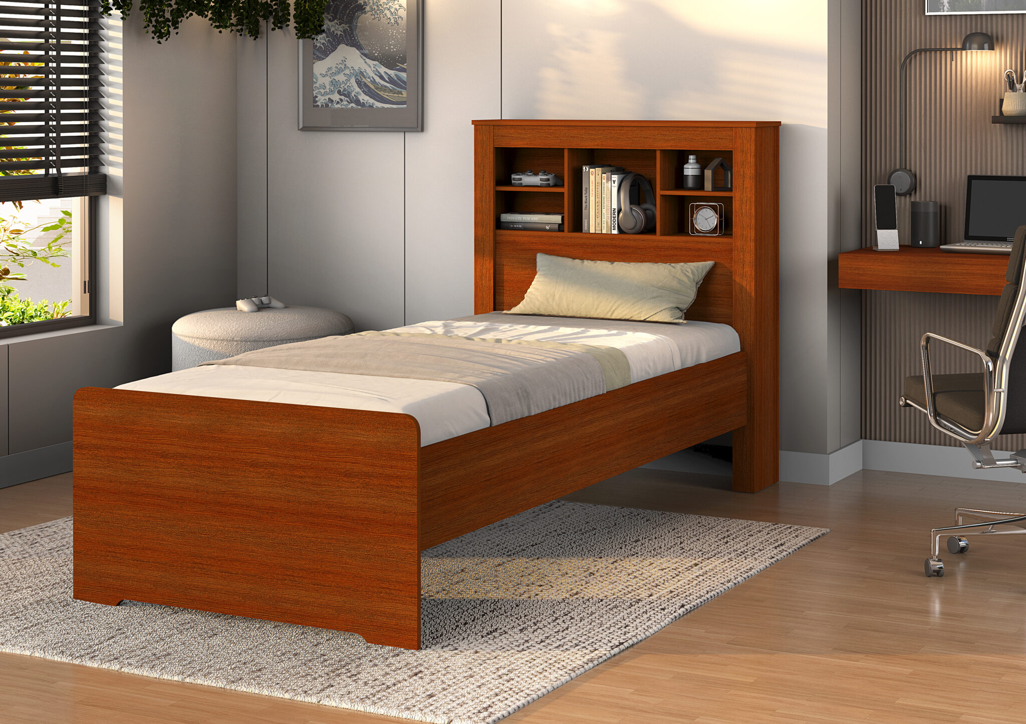 5 - Cama Luna cinamomo-cin